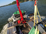 Crane Boat Rental - Repair/Recovery/ Material Delivery/Operations Platform