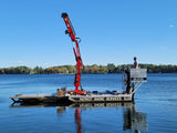 Crane Boat Rental - Repair/Recovery/ Material Delivery/Operations Platform